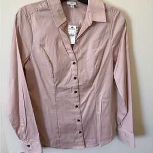 NWT Express Light Pink Button Down Shirt